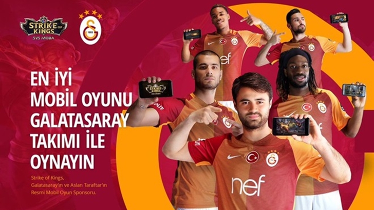 Galatasaray - Strike Of Kings reklam anlaşması