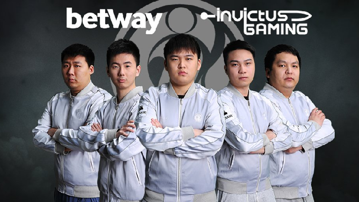 Betway ve Invictus Gaming takımı